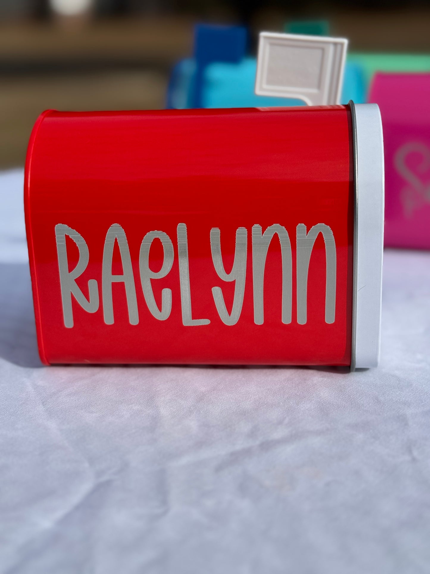 Personalized Valentine's Day Mailbox Decoration for Love Notes & Candy