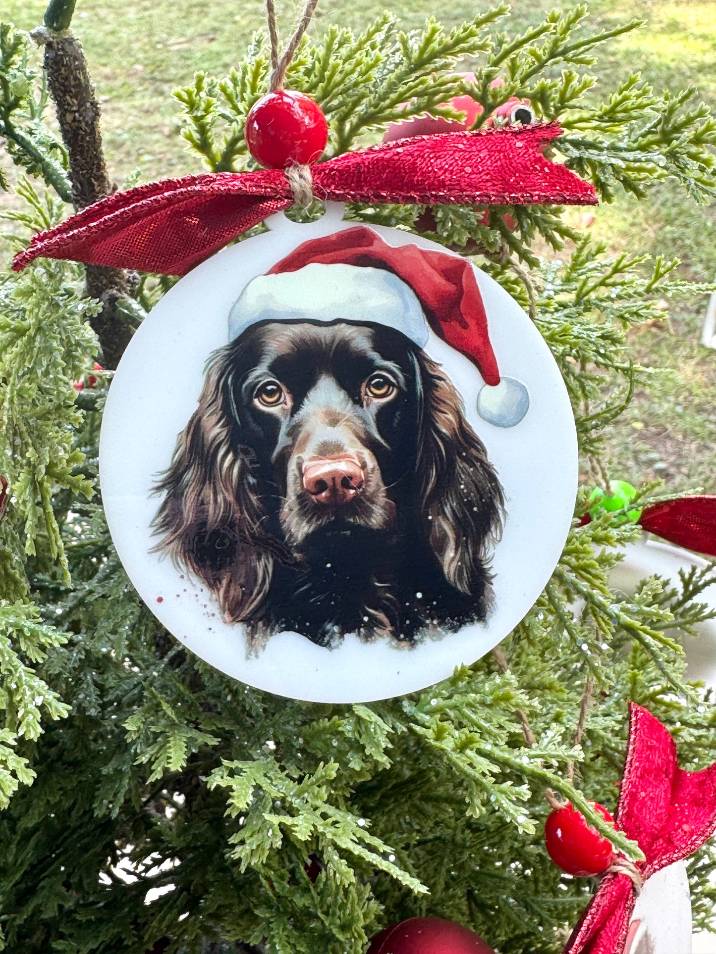 Boykin Spaniel Christmas Ornament