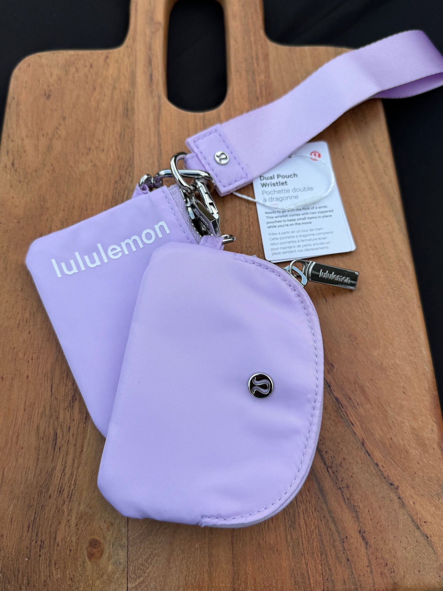 Dual Pouch Wristlet
