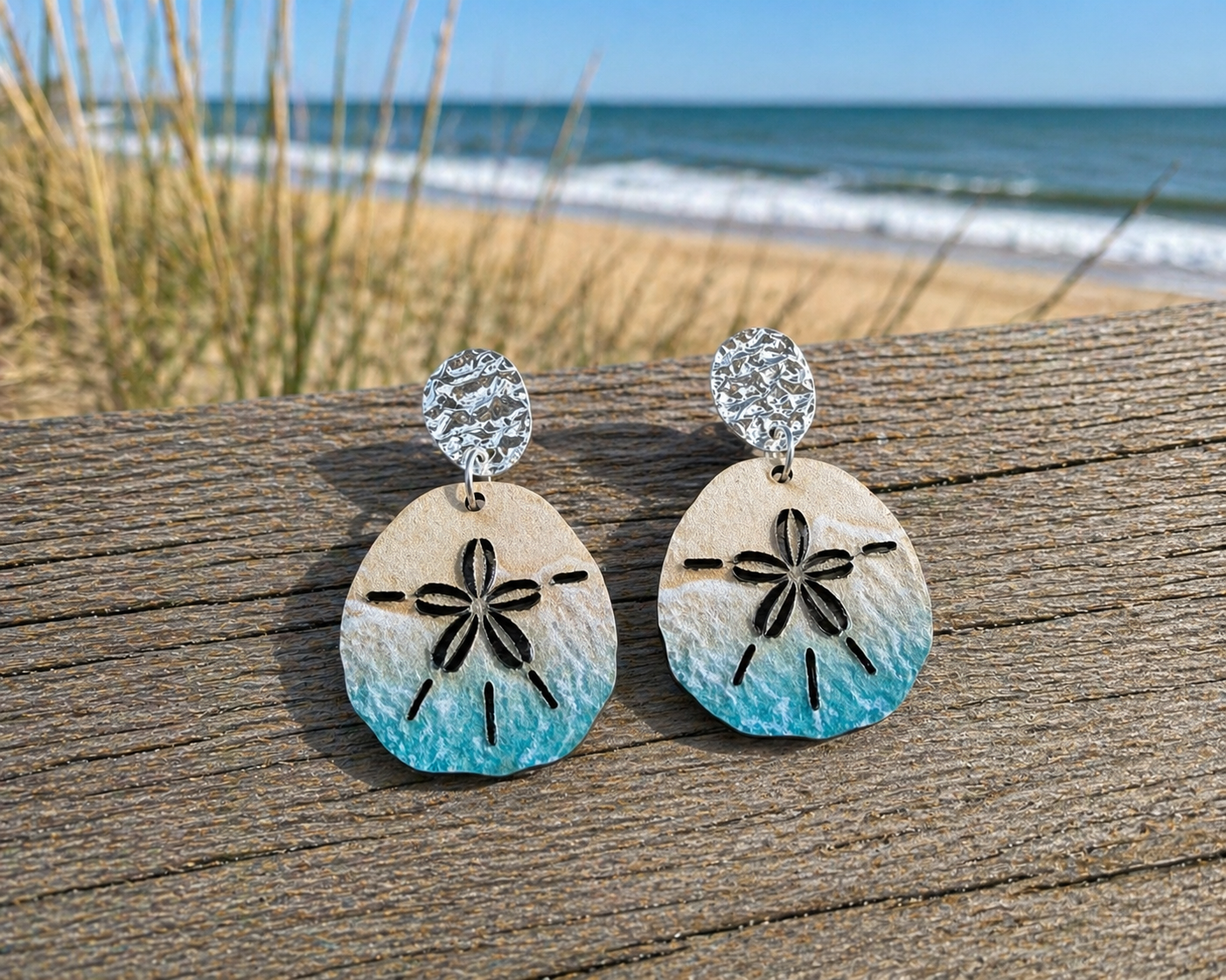 Beach Inspired Lightweight Dangle Earrings | Ocean Jewelry Gift for Women