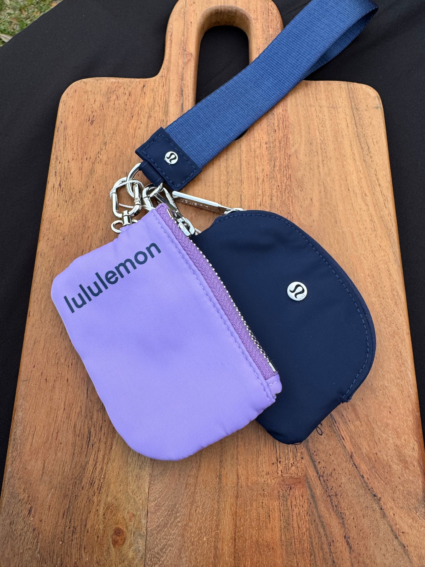 Dual Pouch Wristlet