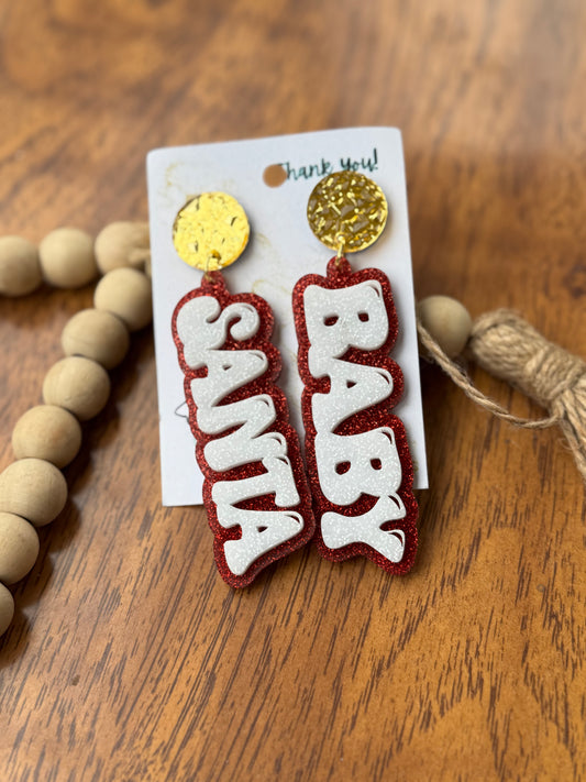 Santa Baby earrings