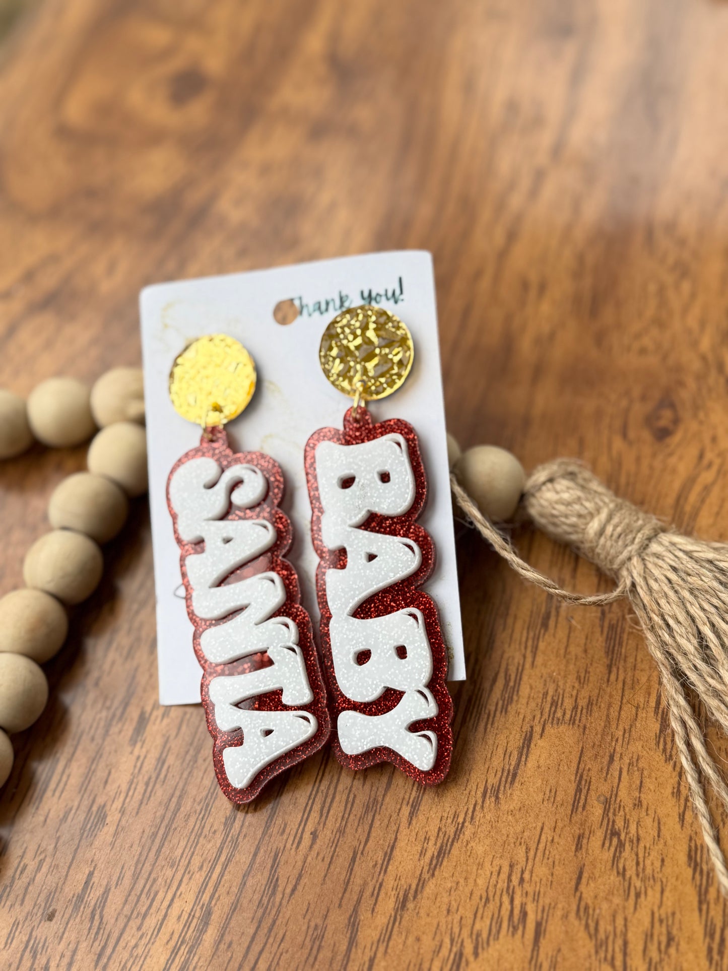 Santa Baby earrings