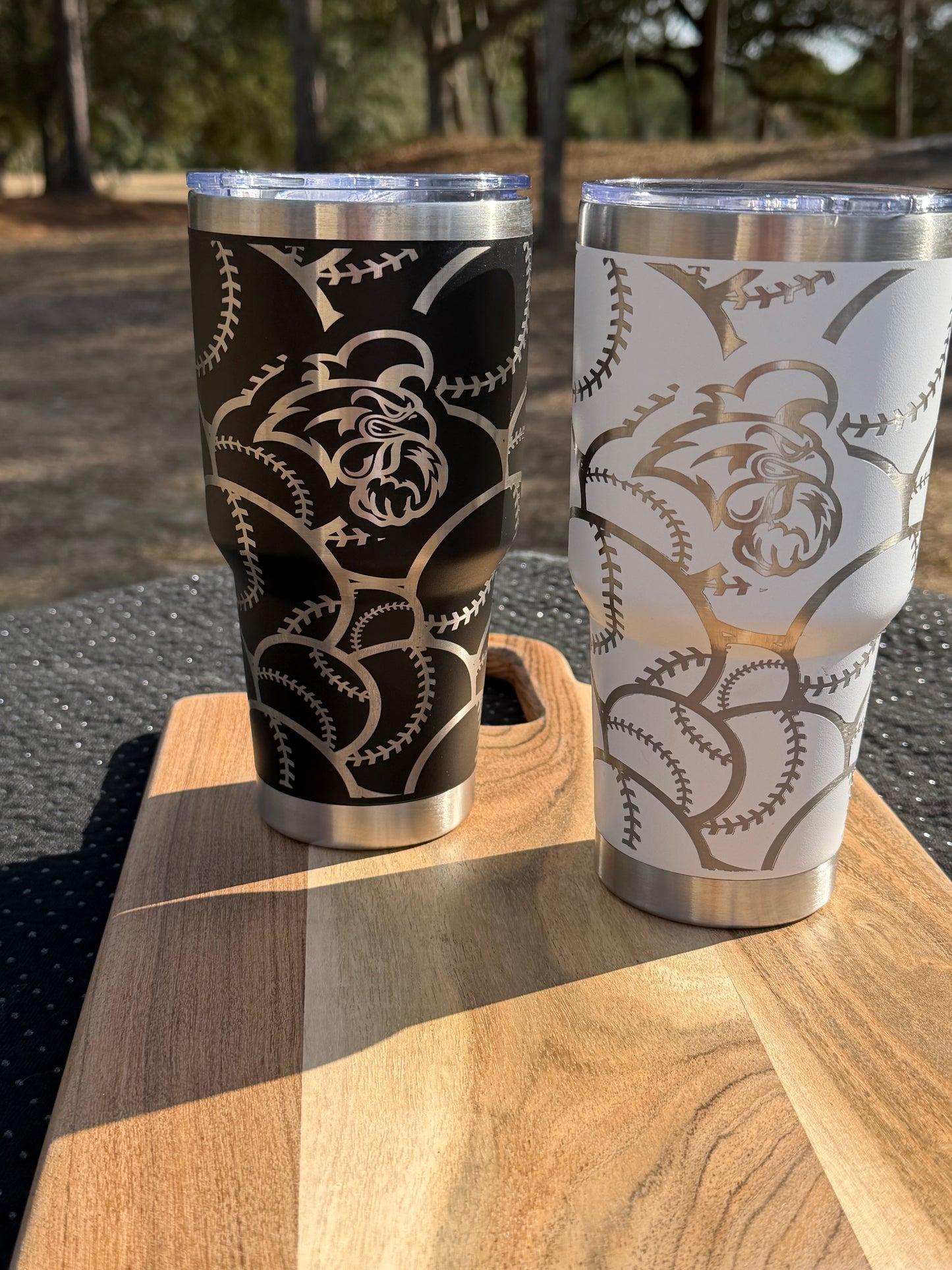 ⚾ Custom Baseball 30 oz Stainless Steel Tumbler – Personalized Team Logo Cup for Sports Fans, baseball parents, baseball players