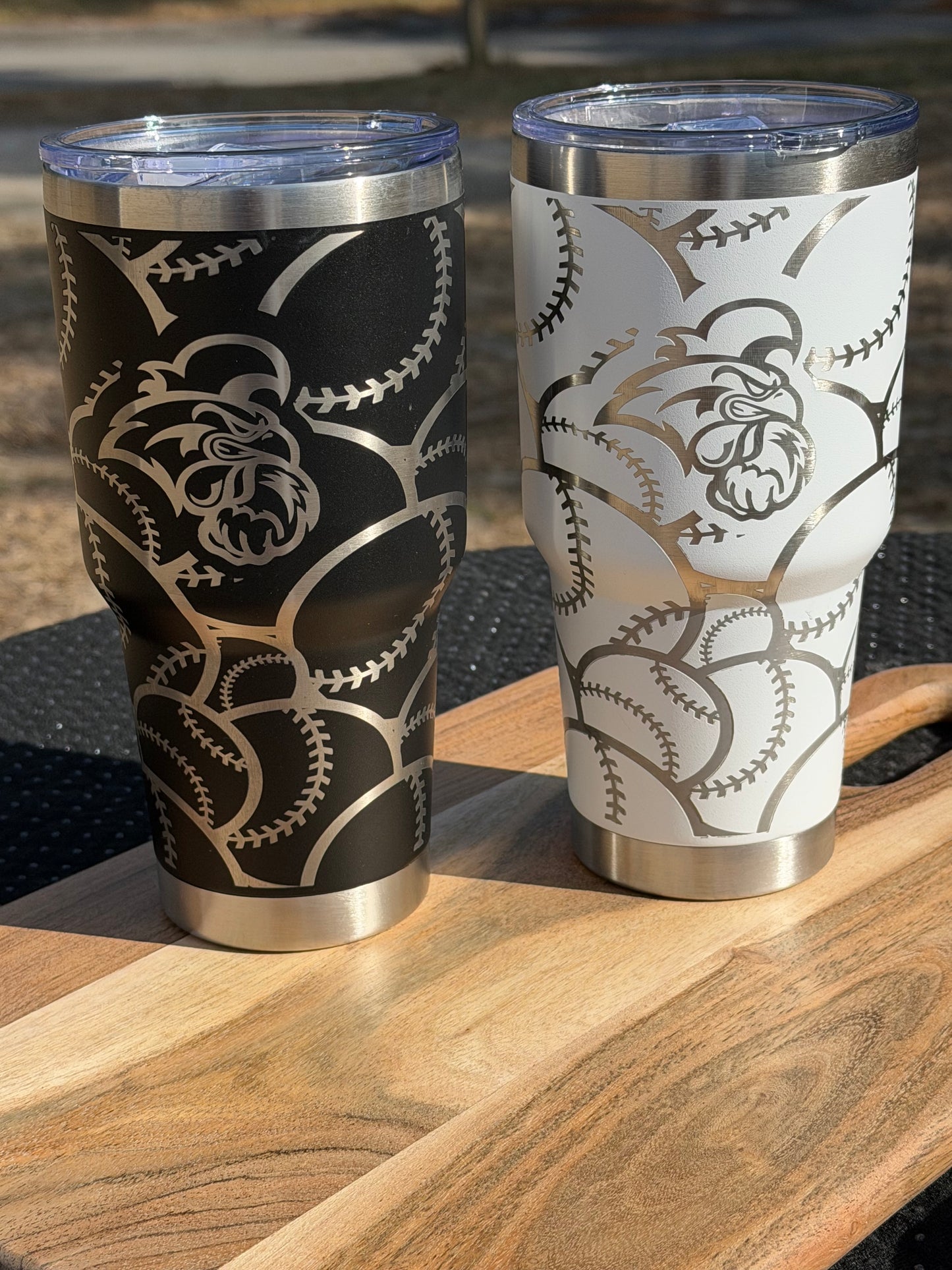 ⚾ Custom Baseball 30 oz Stainless Steel Tumbler – Personalized Team Logo Cup for Sports Fans, baseball parents, baseball players