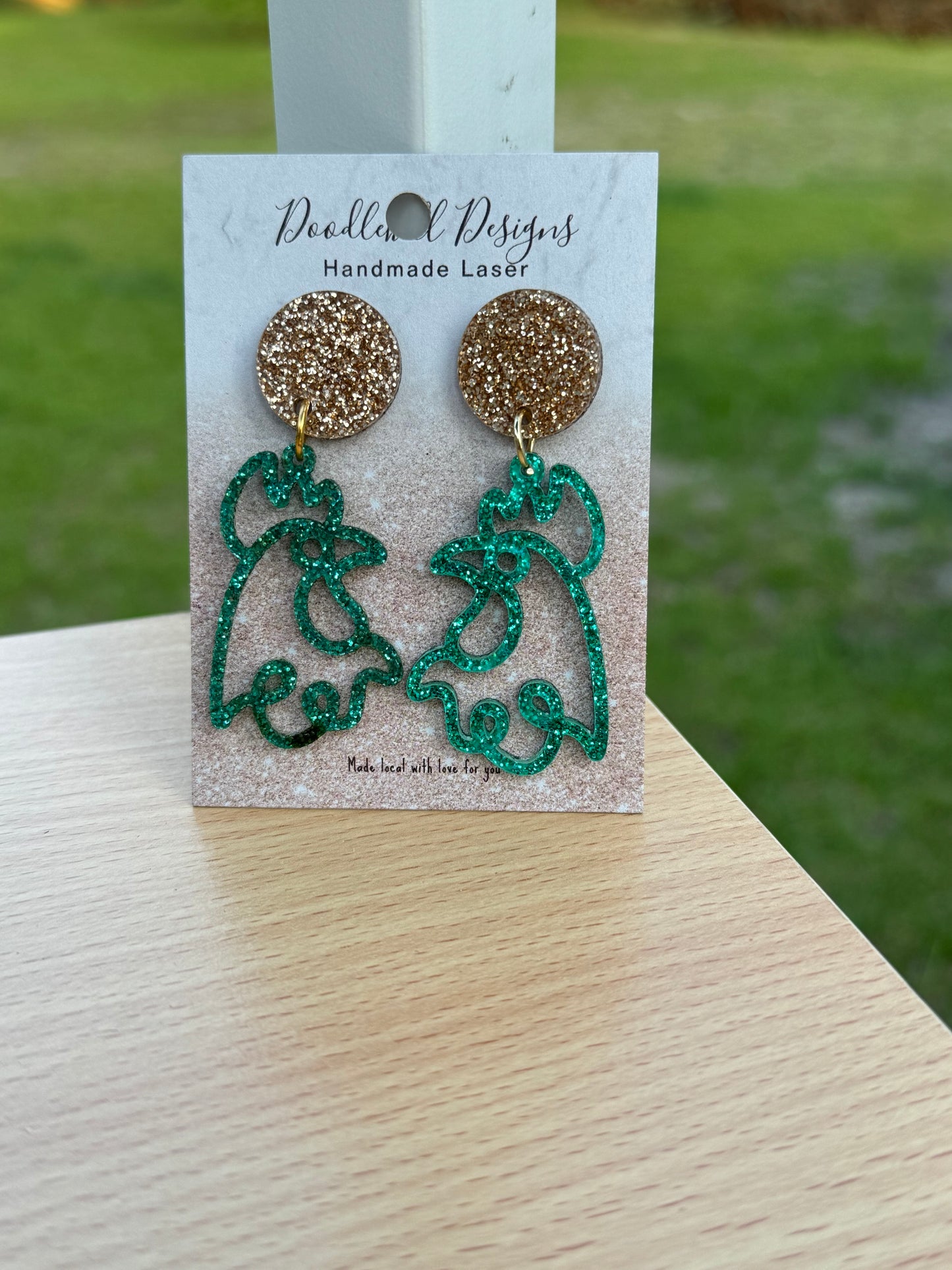 Lightweight Acrylic College Game Day Earrings – Coastal Carolina  Spirit Jewelry | 2.5 Inch Dangles