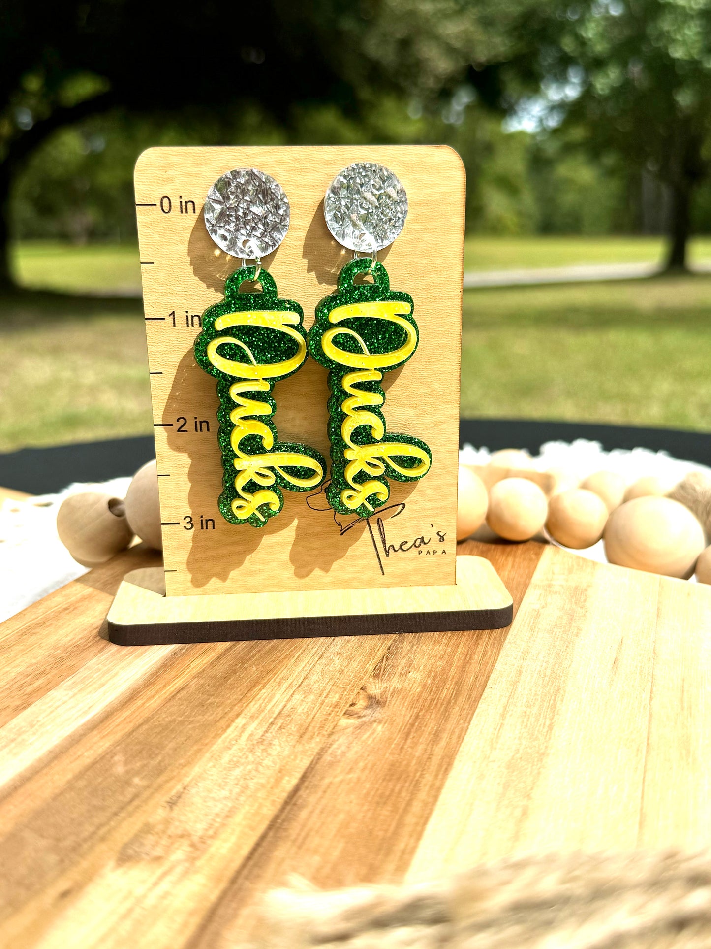 Ducks Gameday Statement Earrings