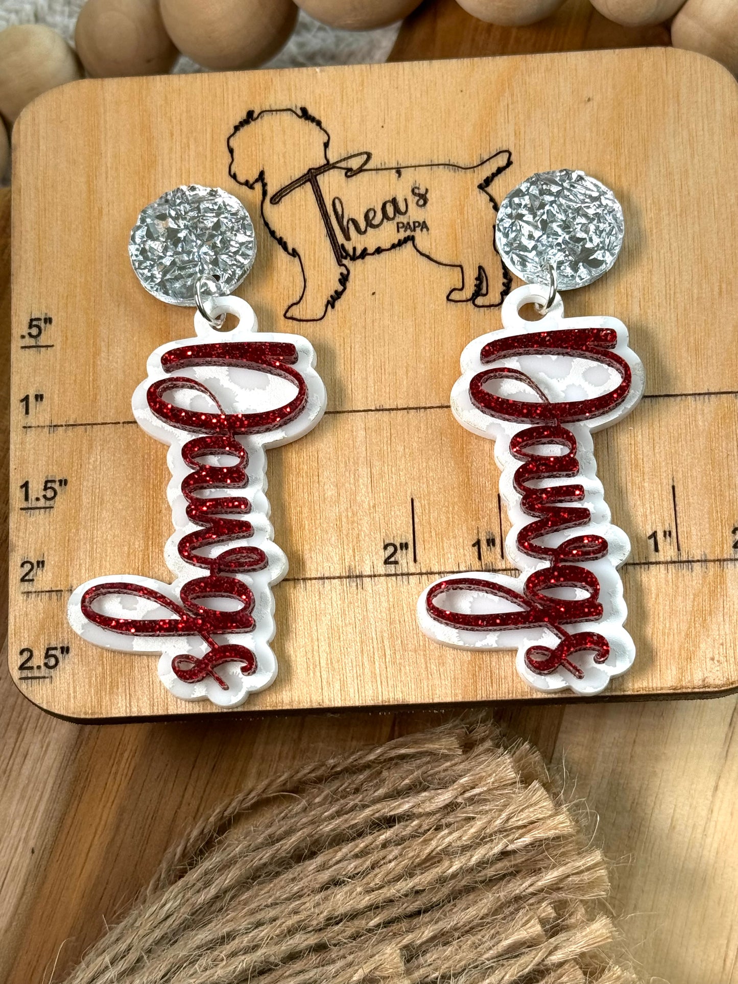 Dawgs Game Day Statement  Earrings