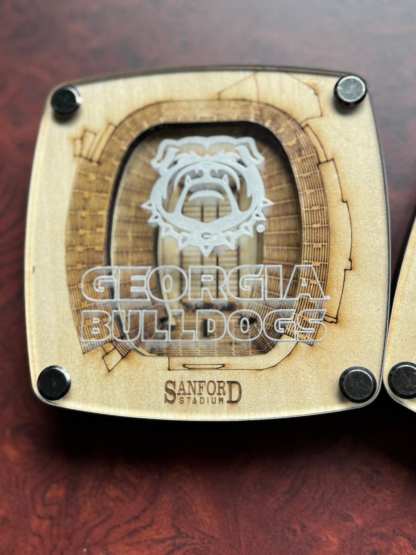 Dooley Field at Sanford Stadium Coaster Bird's-Eye View
