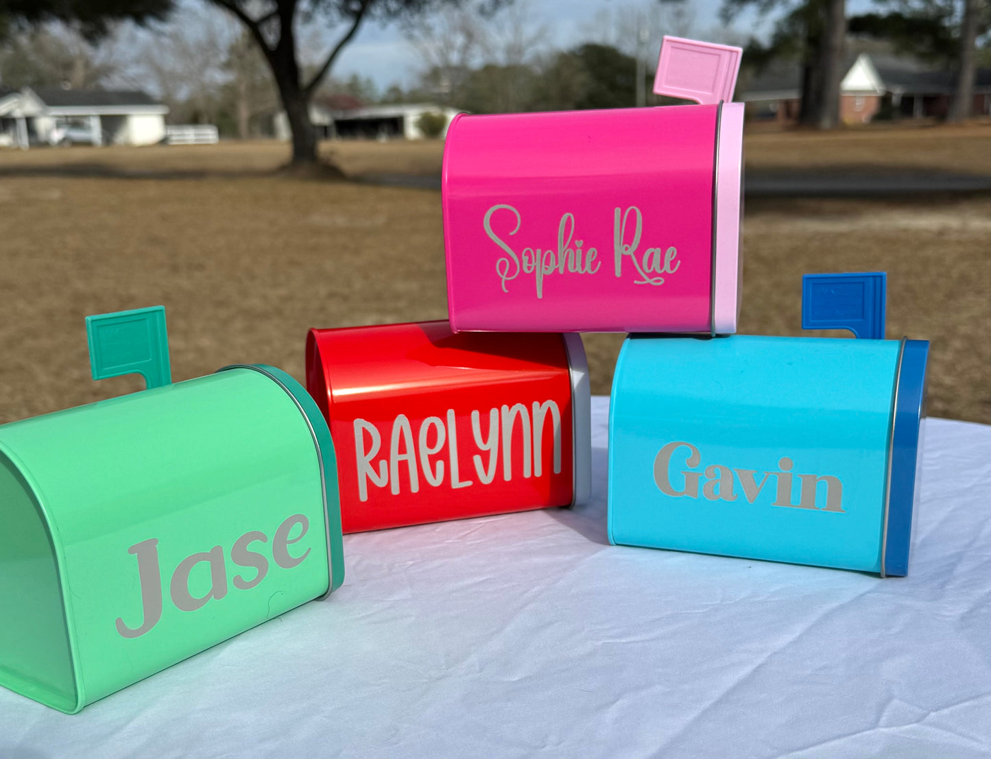Personalized Valentine's Day Mailbox Decoration for Love Notes & Candy