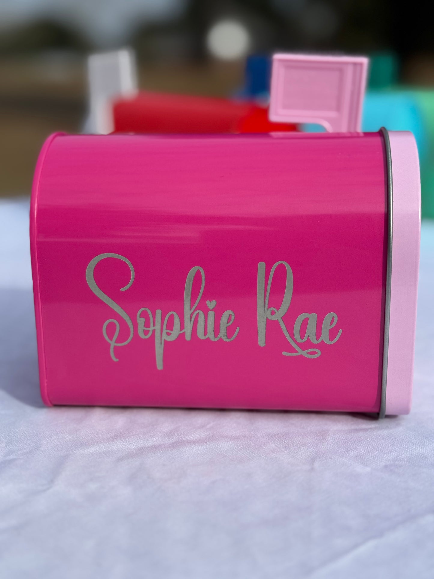 Personalized Valentine's Day Mailbox Decoration for Love Notes & Candy