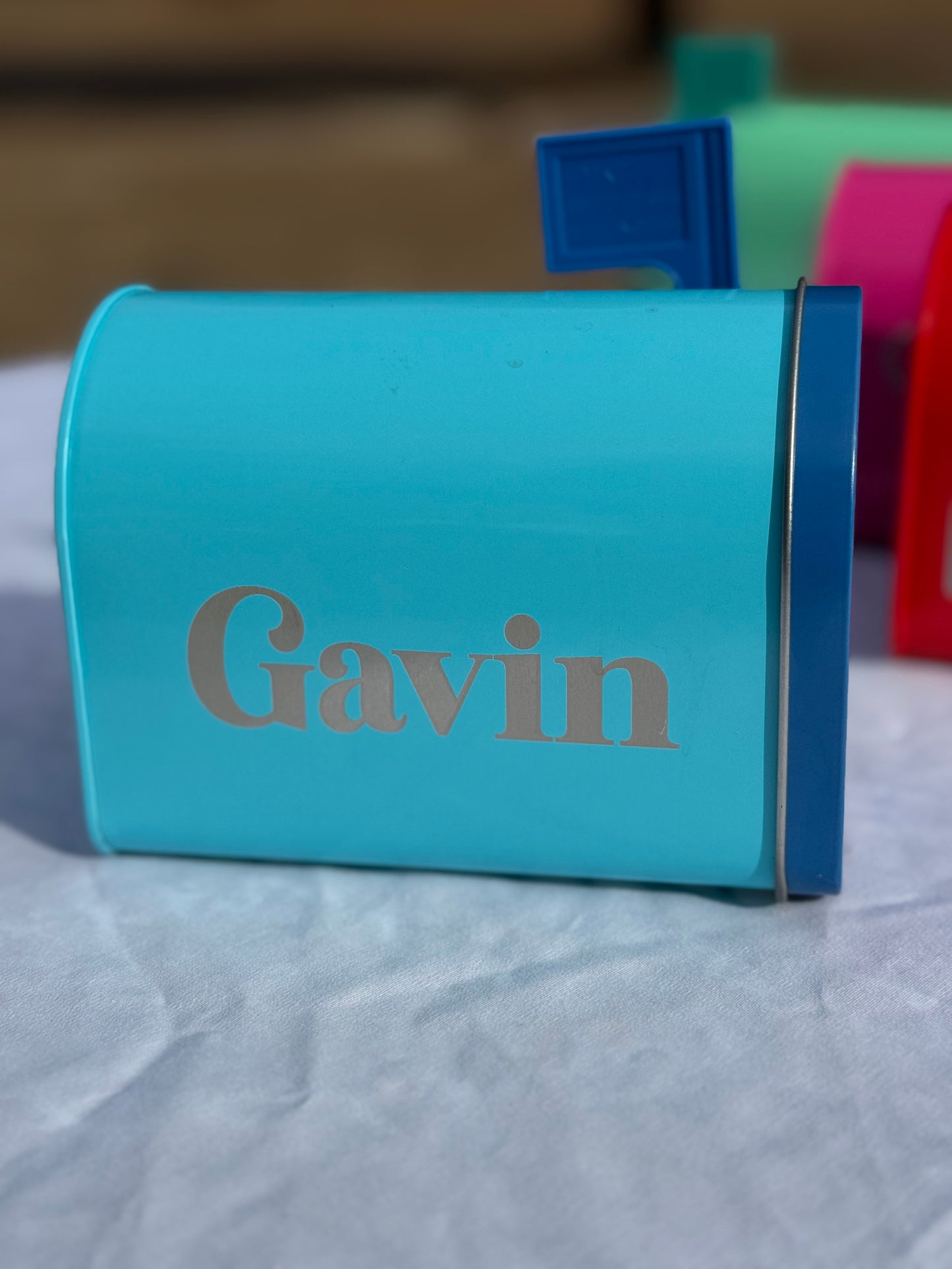 Personalized Valentine's Day Mailbox Decoration for Love Notes & Candy
