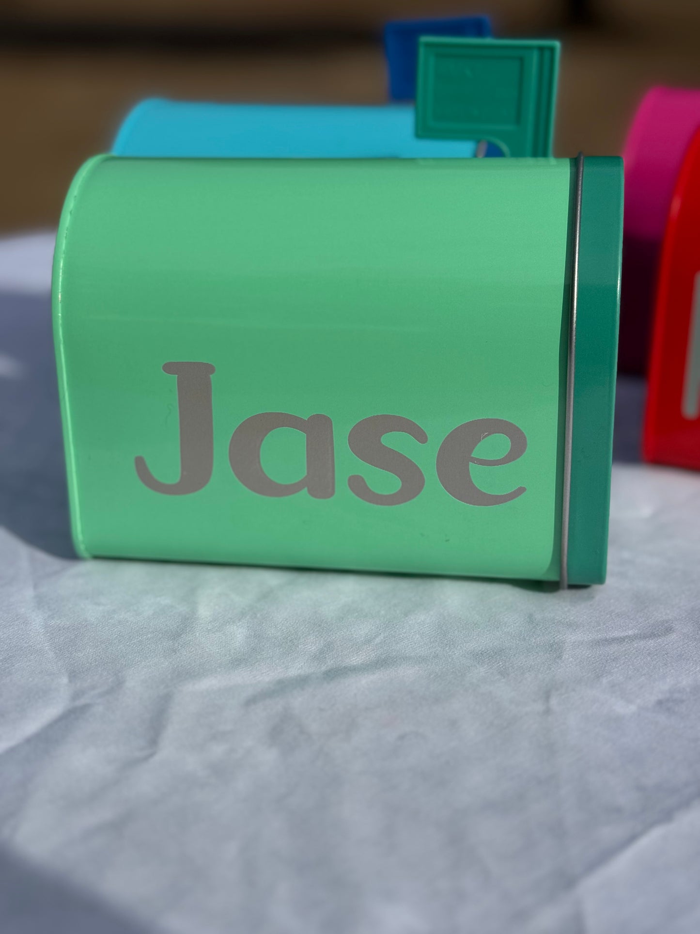 Personalized Valentine's Day Mailbox Decoration for Love Notes & Candy