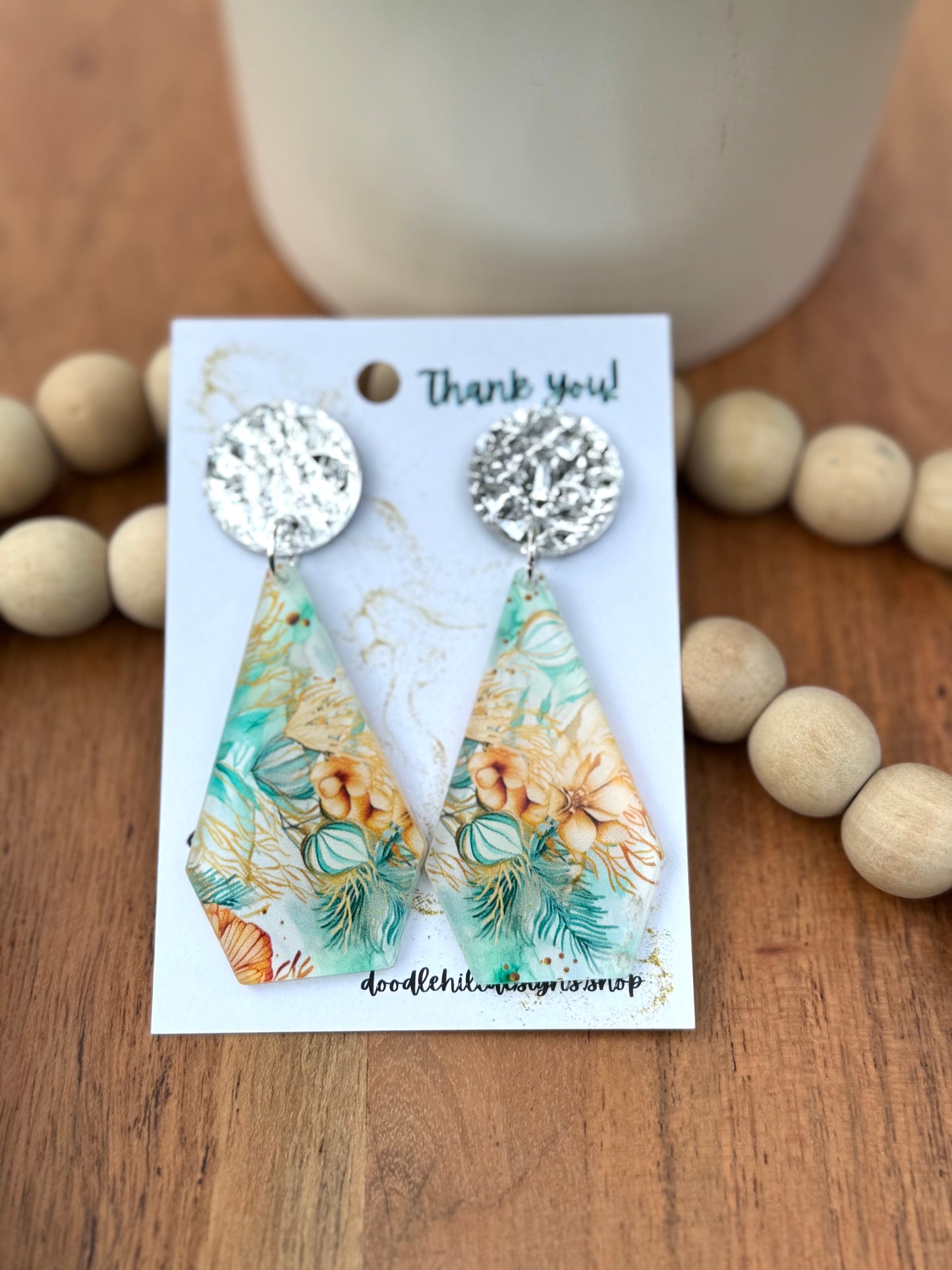 Beachy boho earrings
