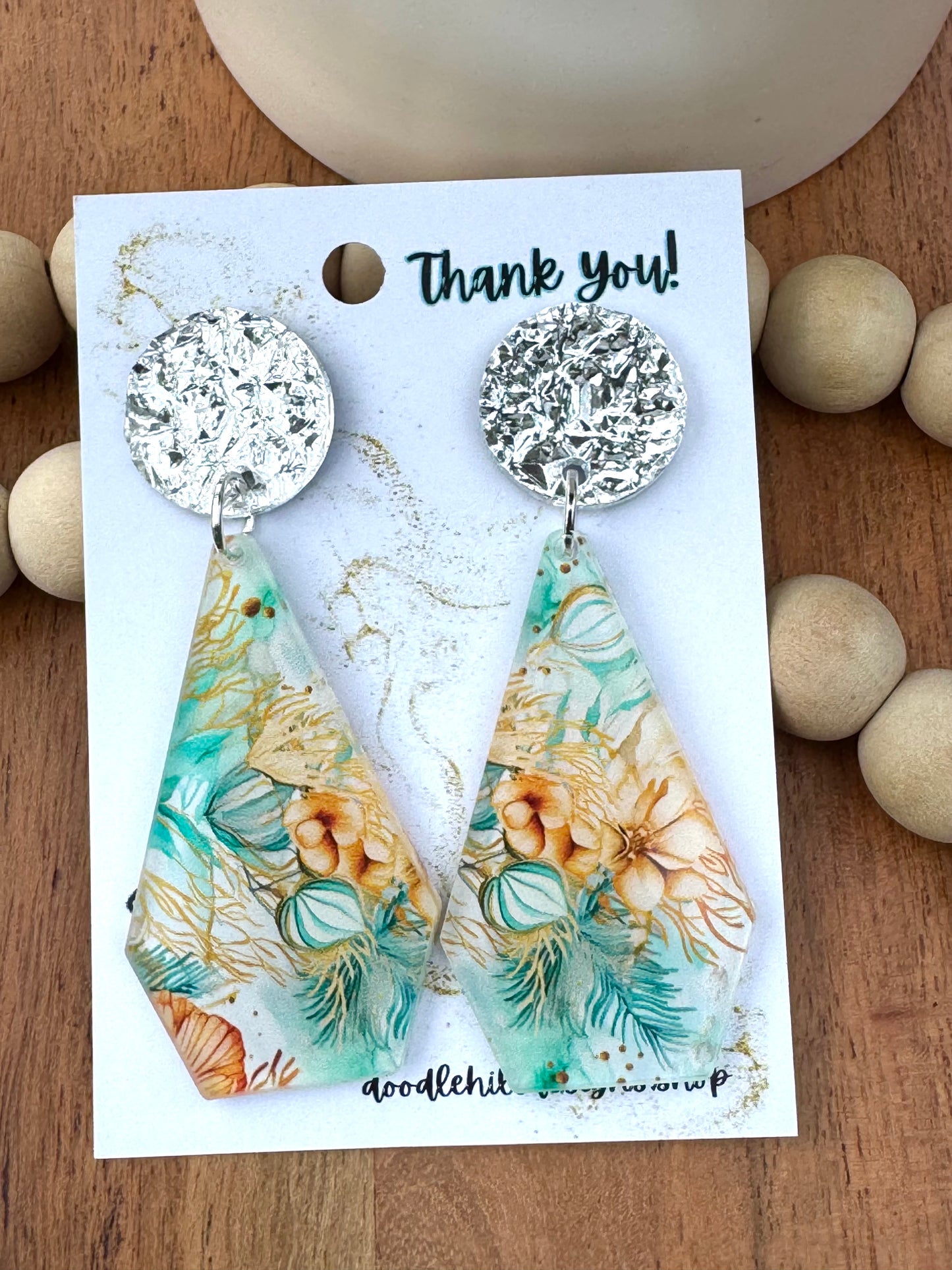Beachy boho earrings