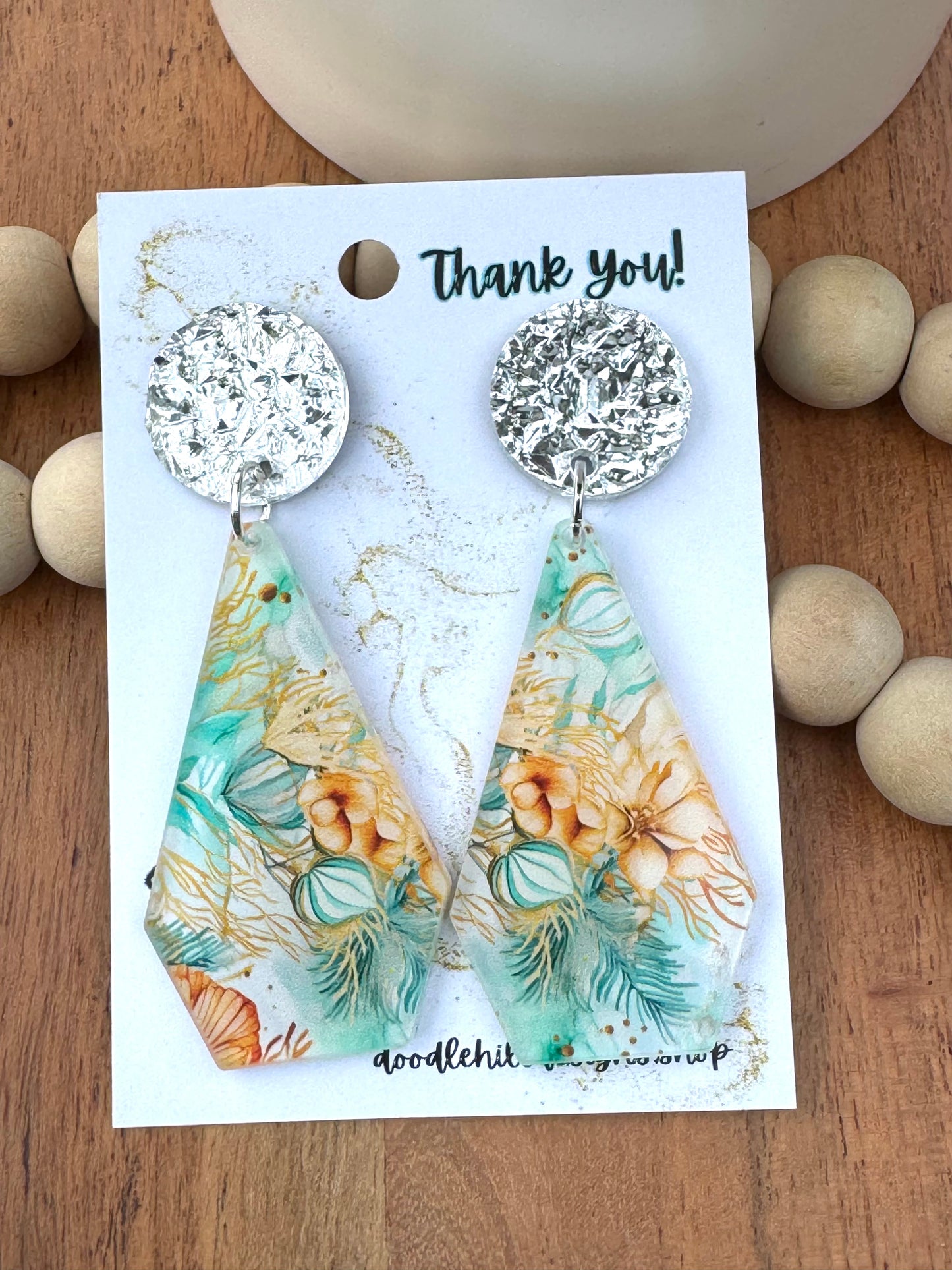 Beachy boho earrings