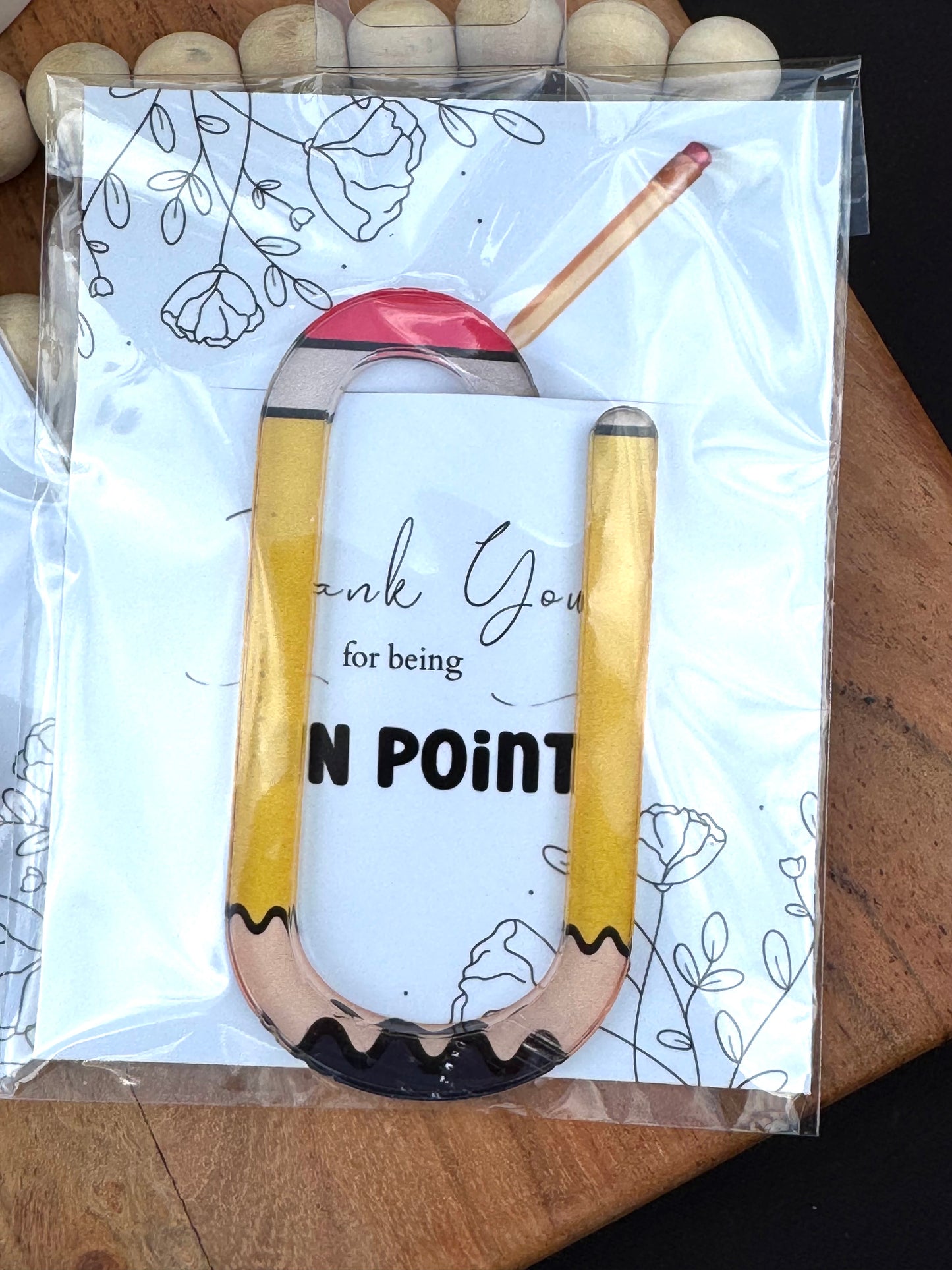 Pencil color book mark
