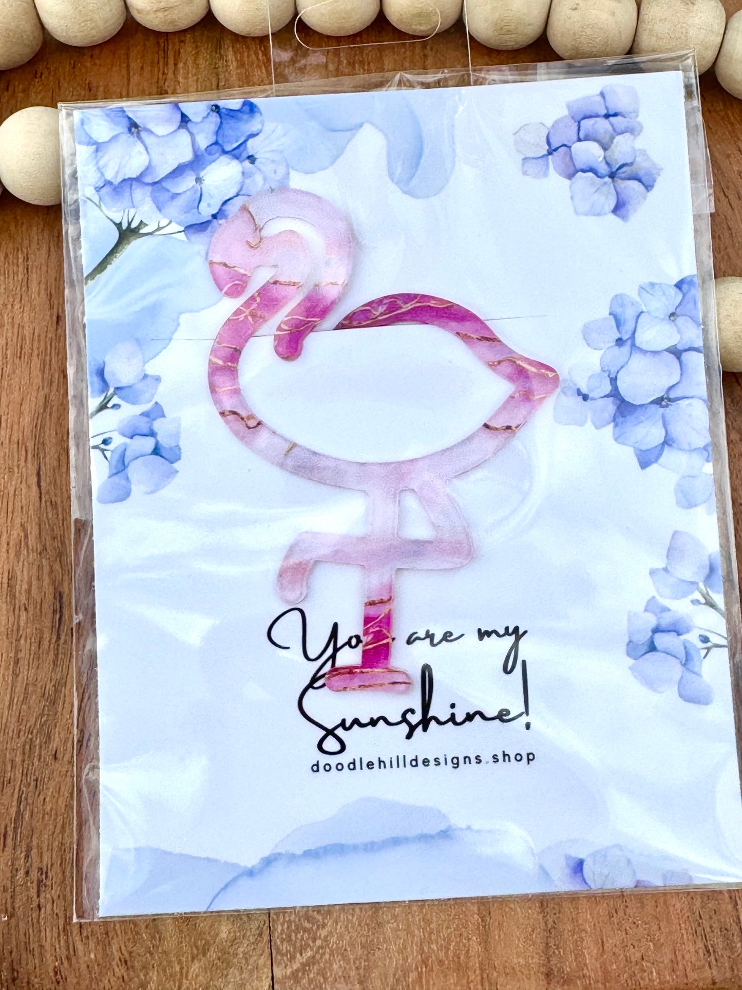 Flamingo book mark
