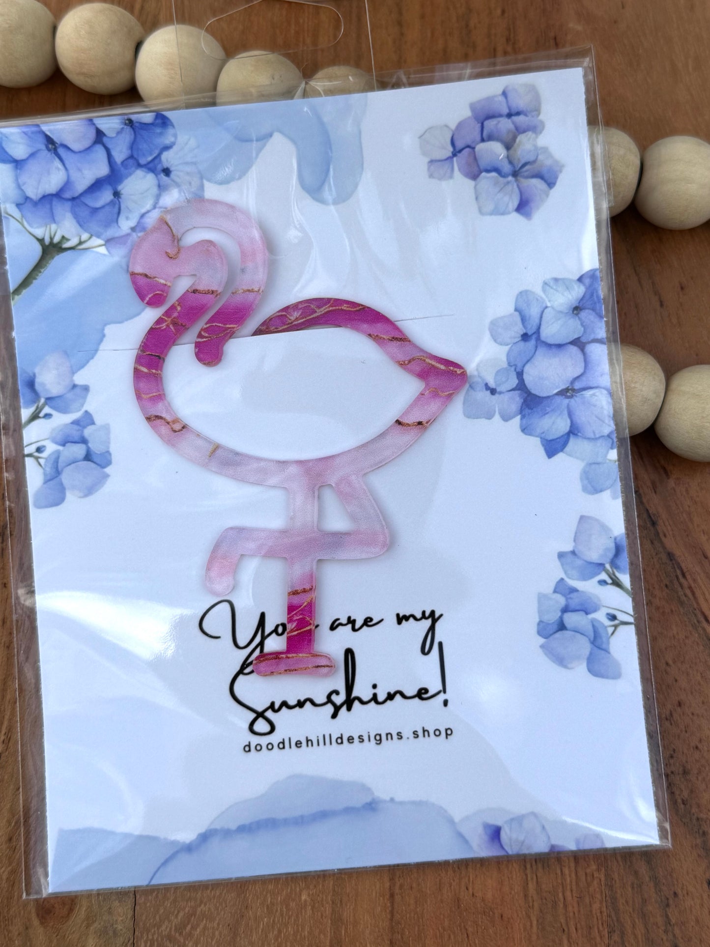 Flamingo book mark