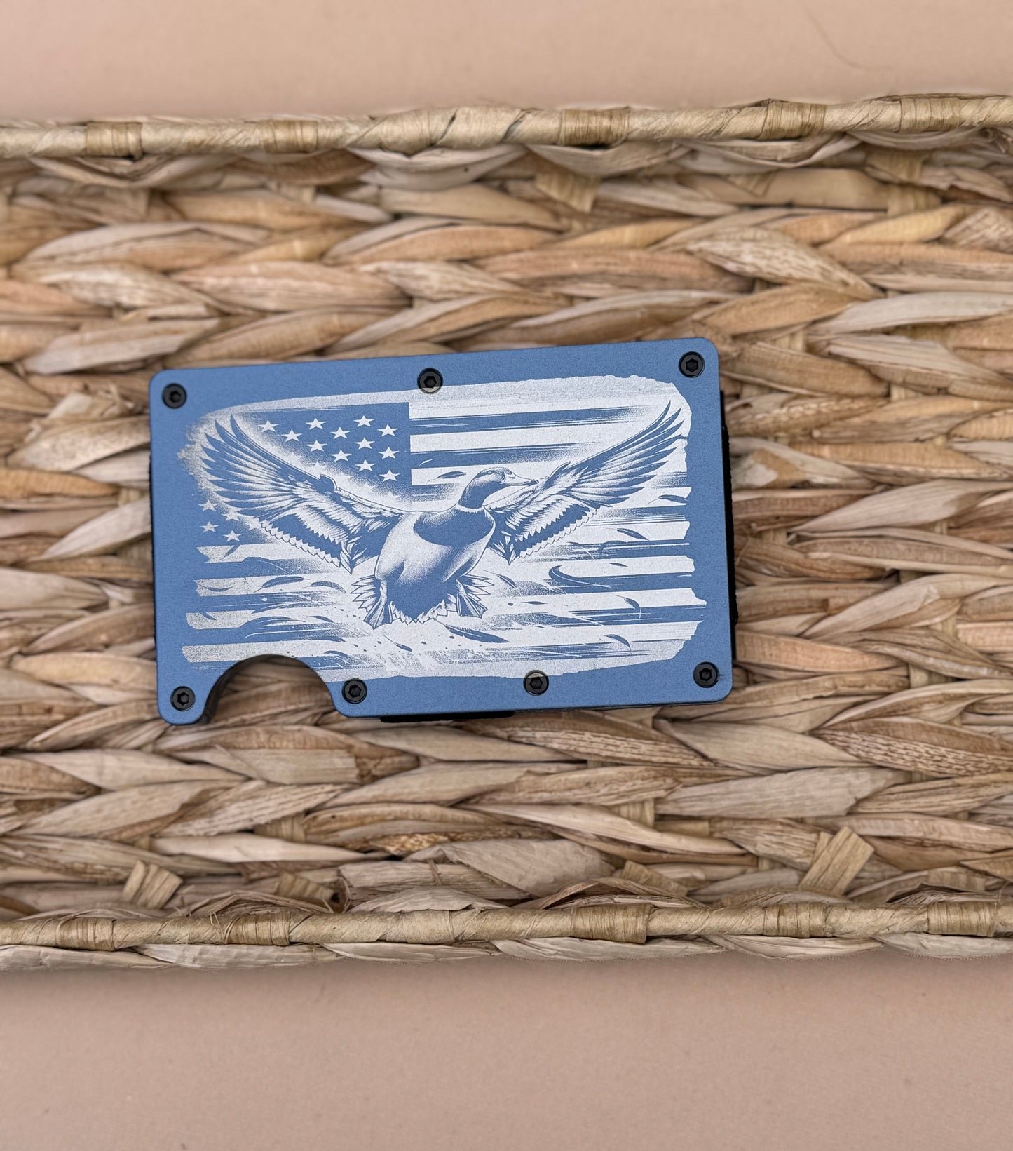 Slim minimalist compact wallet and card holers, RFID protected, Front pocket wallet with cash strap