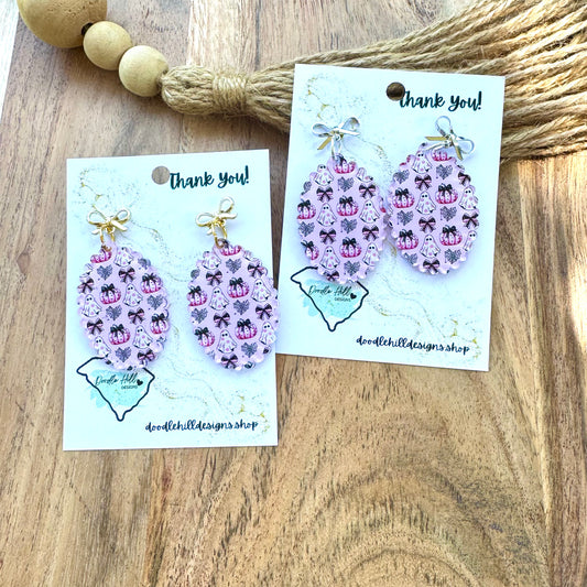 Pastel Spooky Babe Halloween Earrings – Lightweight Acrylic