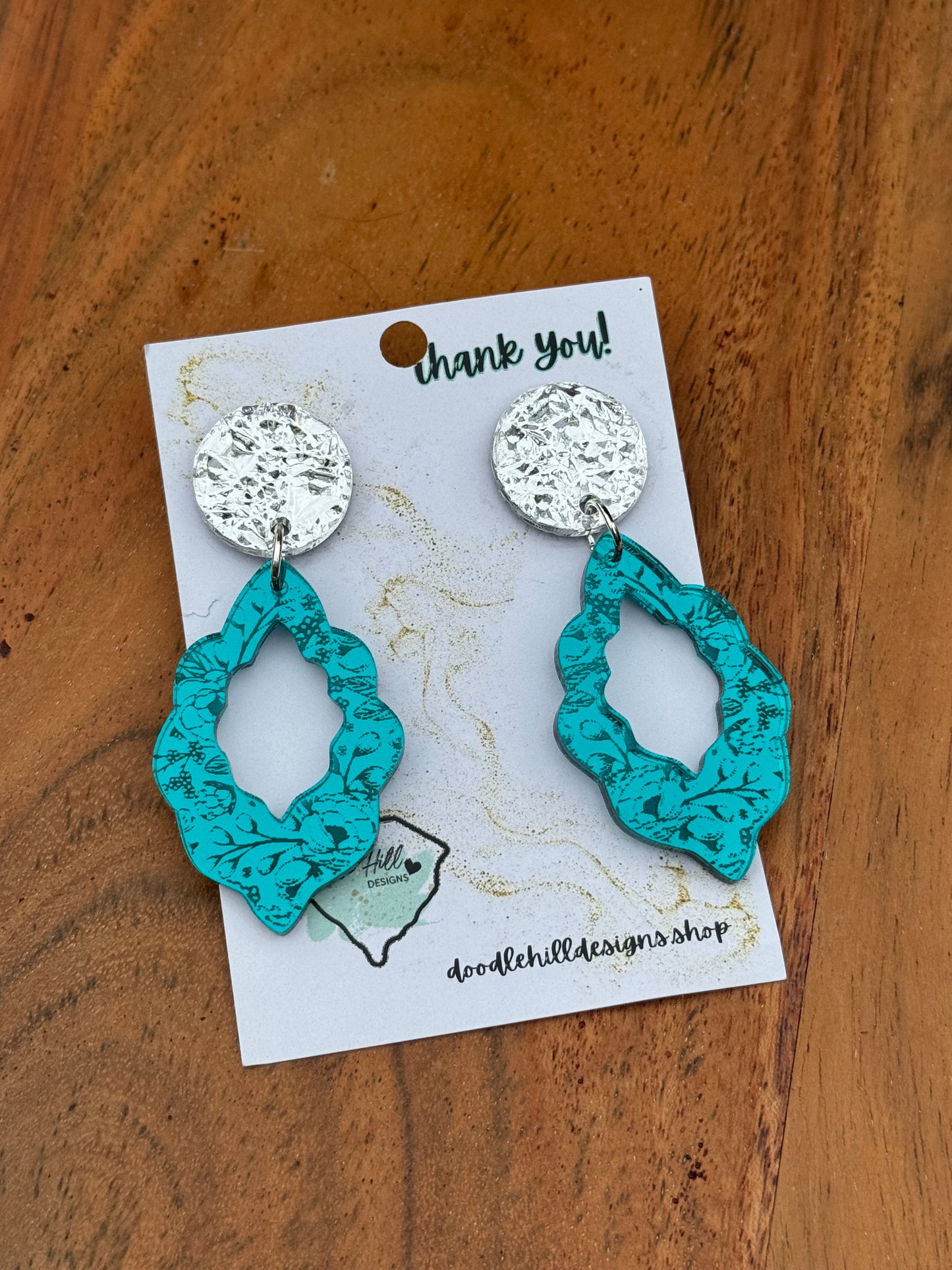 Lightweight Acrylic College Game Day Earrings – Coastal Carolina  Spirit Jewelry | 2.5 Inch Dangles