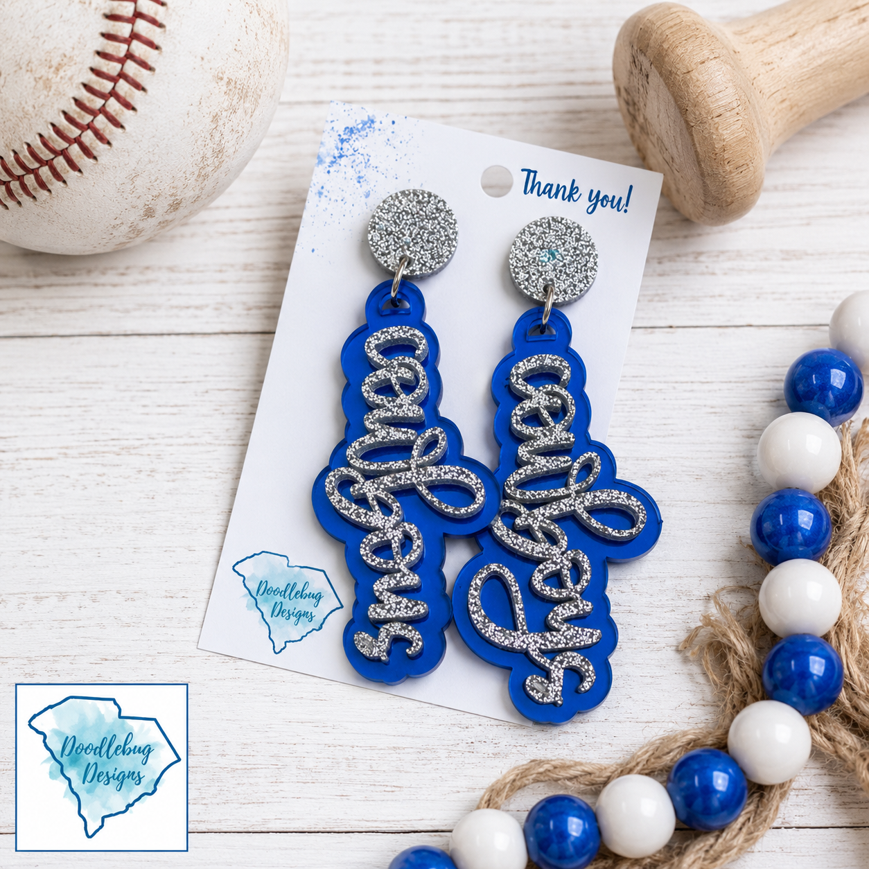 Cowboys Game Day Statement Earrings