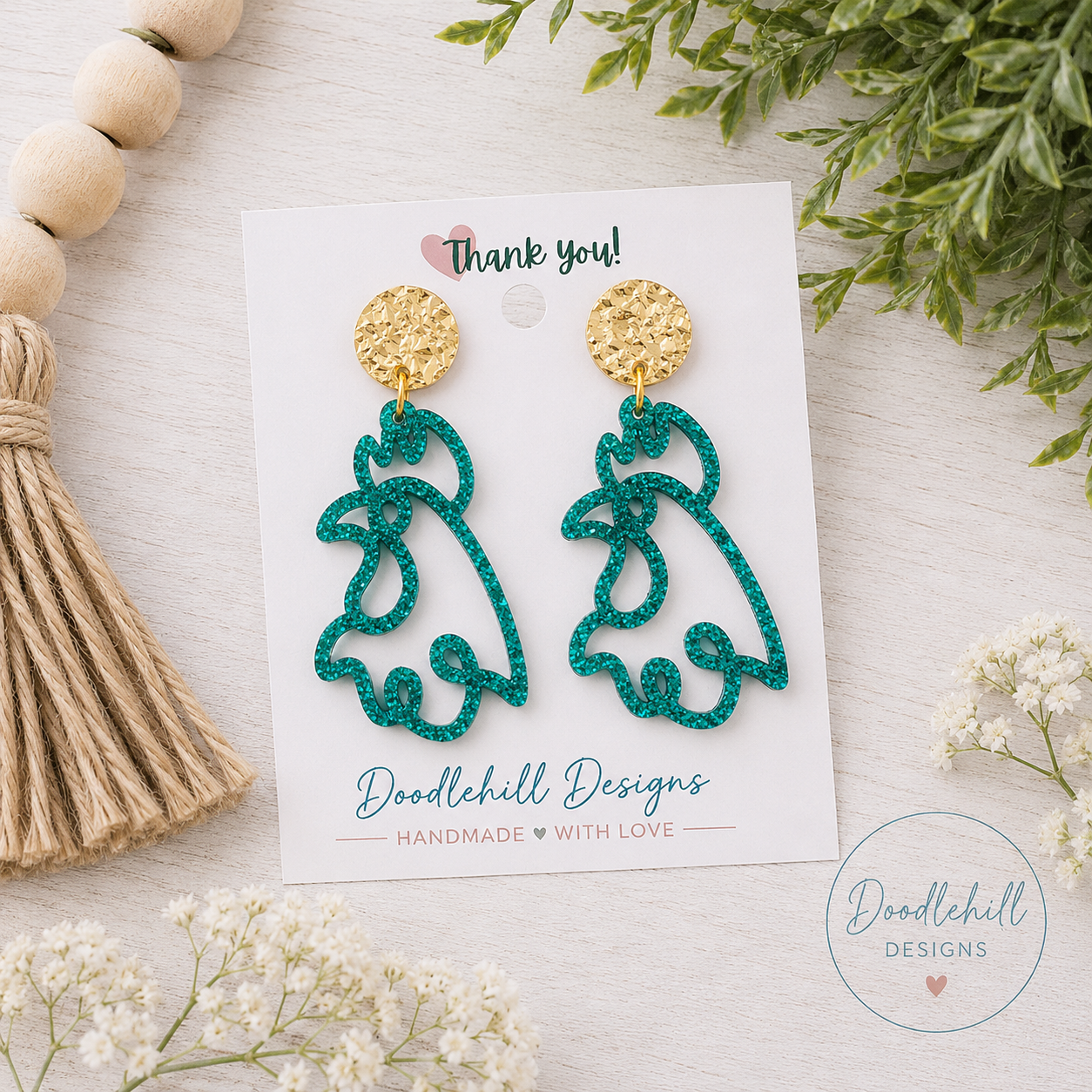 Lightweight Acrylic College Game Day Earrings – Coastal Carolina  Spirit Jewelry | 2.5 Inch Dangles