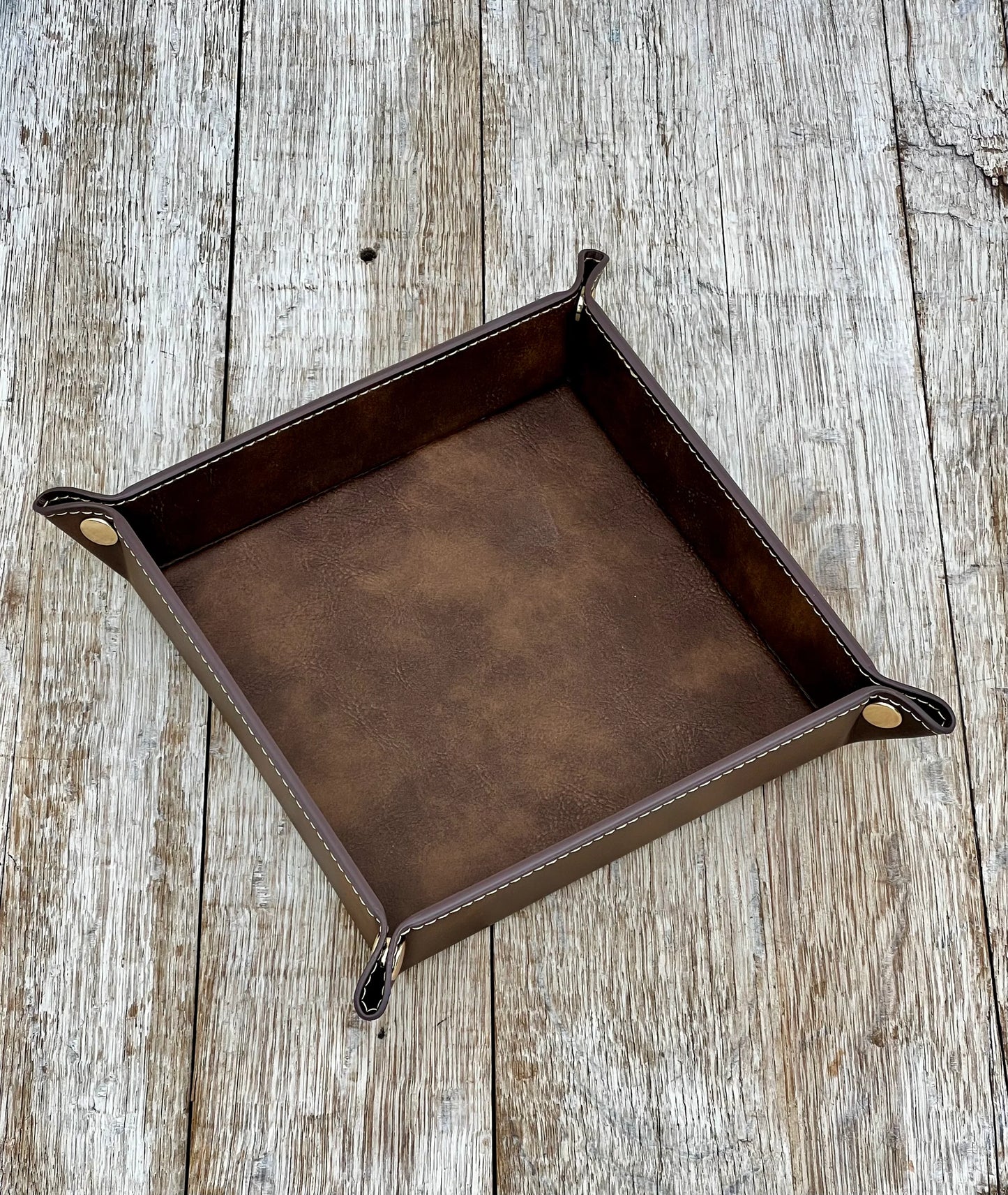 Personalized Valet Tray for Men | Custom Engraved Catchall Tray | Father’s Day Gift