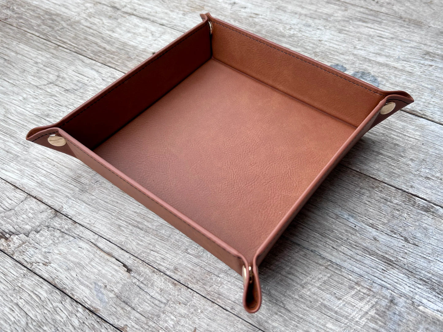 Personalized Valet Tray for Men | Custom Engraved Catchall Tray | Father’s Day Gift