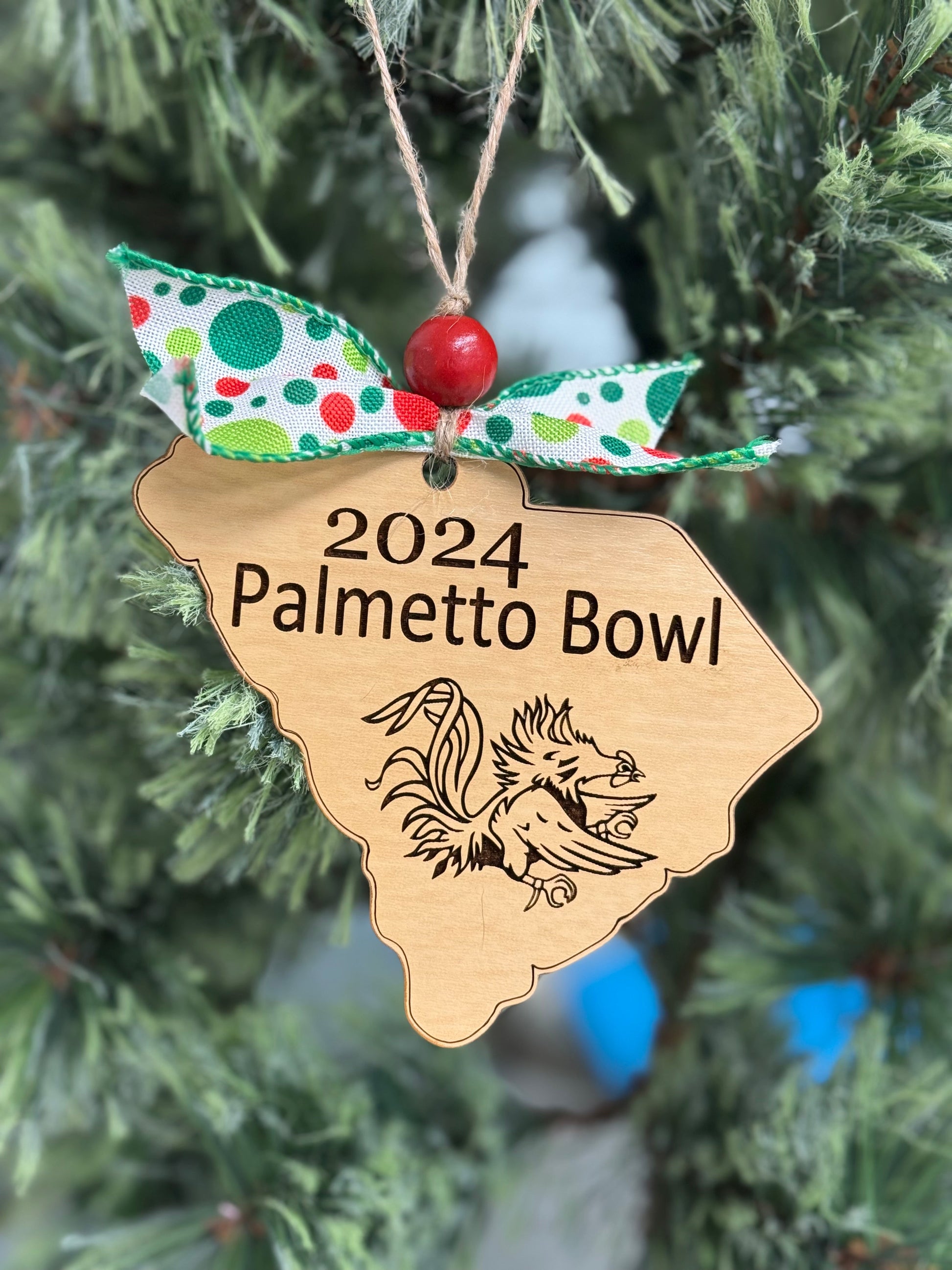 Palmetto Bowl 2024 winner ornament