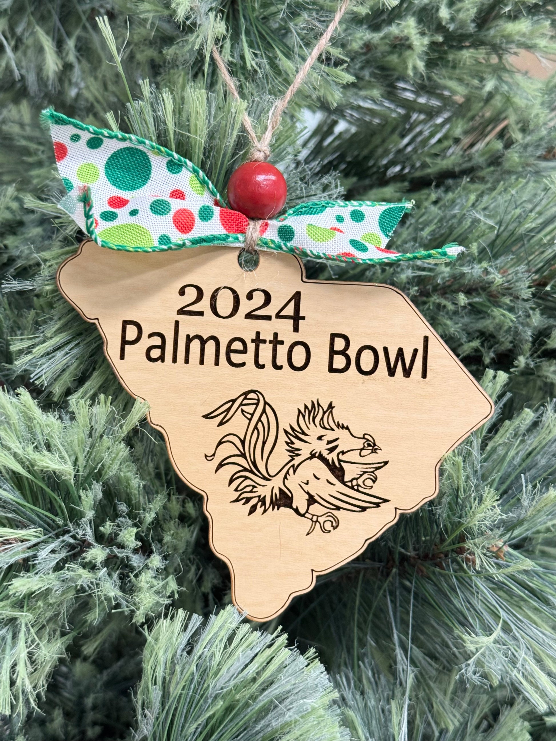 Palmetto Bowl 2024 winner ornament